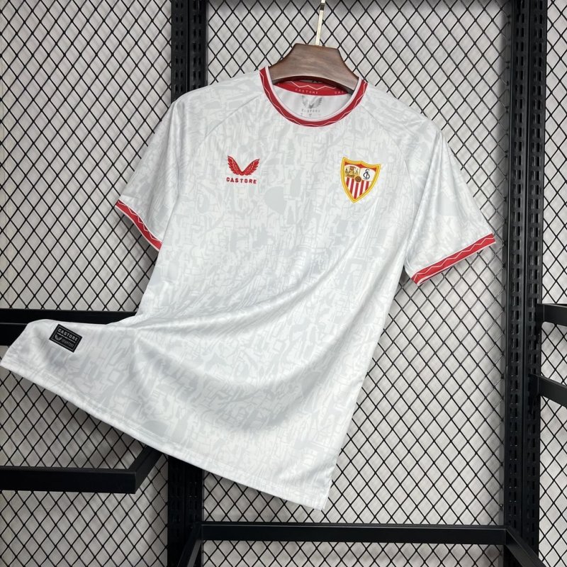 2024/2025 Sevilla Home Football Shirt