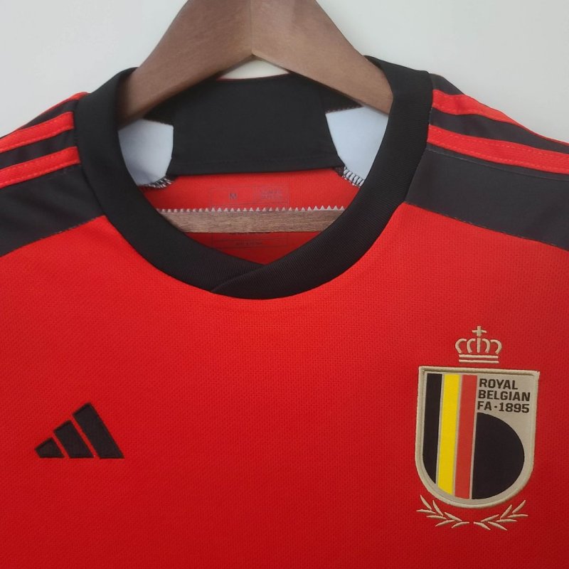 2022 Belgium Home Football Shirt