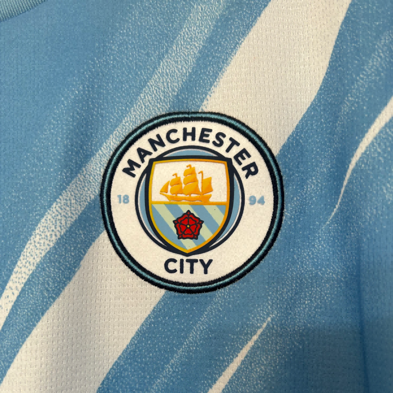 2025/2026 Manchester City Home Fan Edition Football Shirt