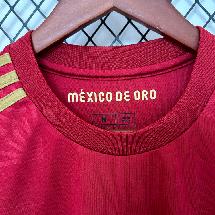 2025-2026 Mexico Gold Cup Red Fan Edition Football Shirt
