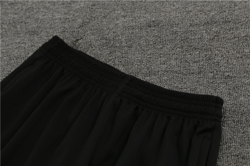 2024/2025 Player Edition Barcelona Pre-match Jersey Black Half-zip training suit Football Jersey