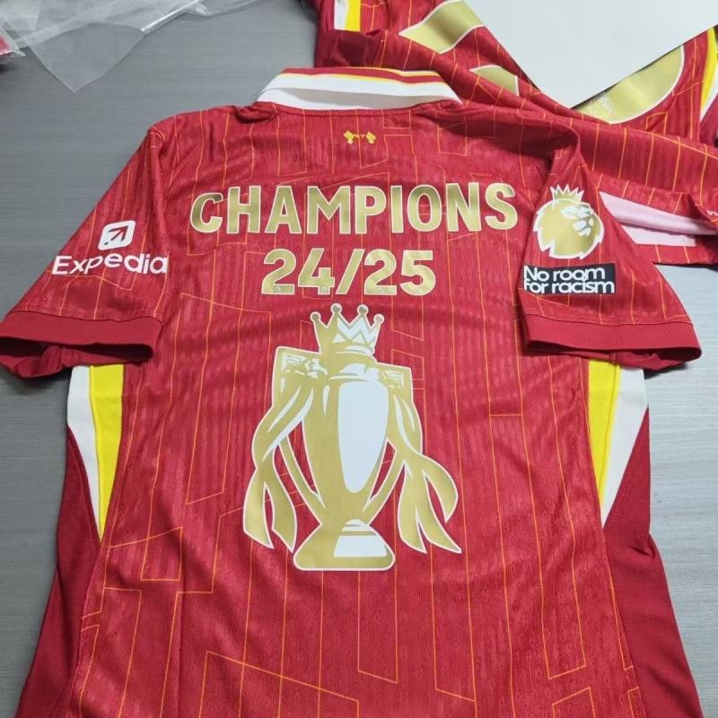 2024/2025 Liverpool Home EPL league Champions Football Jersey（ Player Edition ）