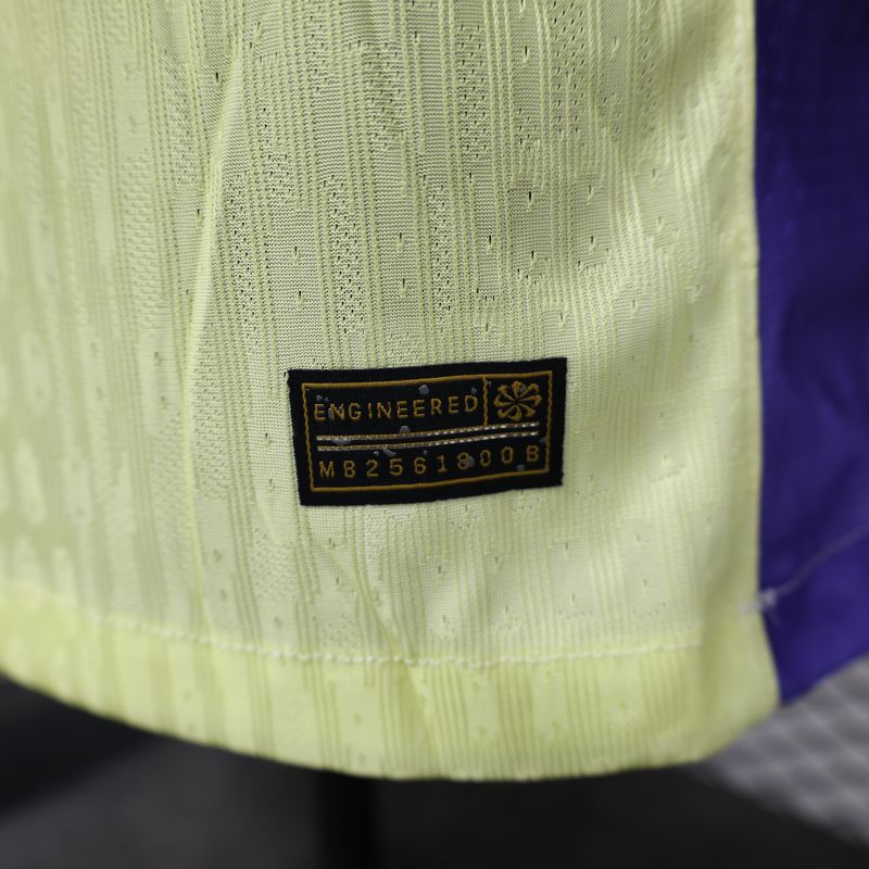 2024/2025 Player Edition Barcelona Special Edition Yellow Football Jersey