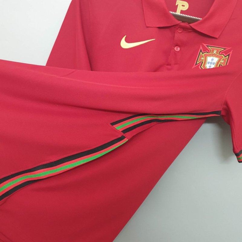 2020 Portugal Home Football Shirt