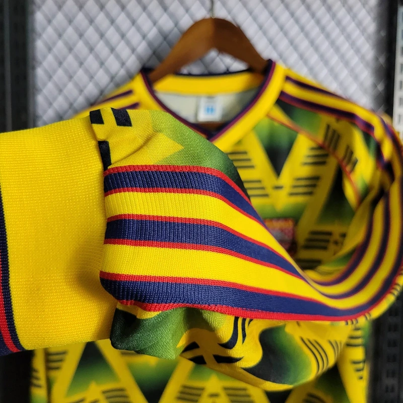 1991/1993 Retro Long-Sleeve Arsenal Away Football Shirt