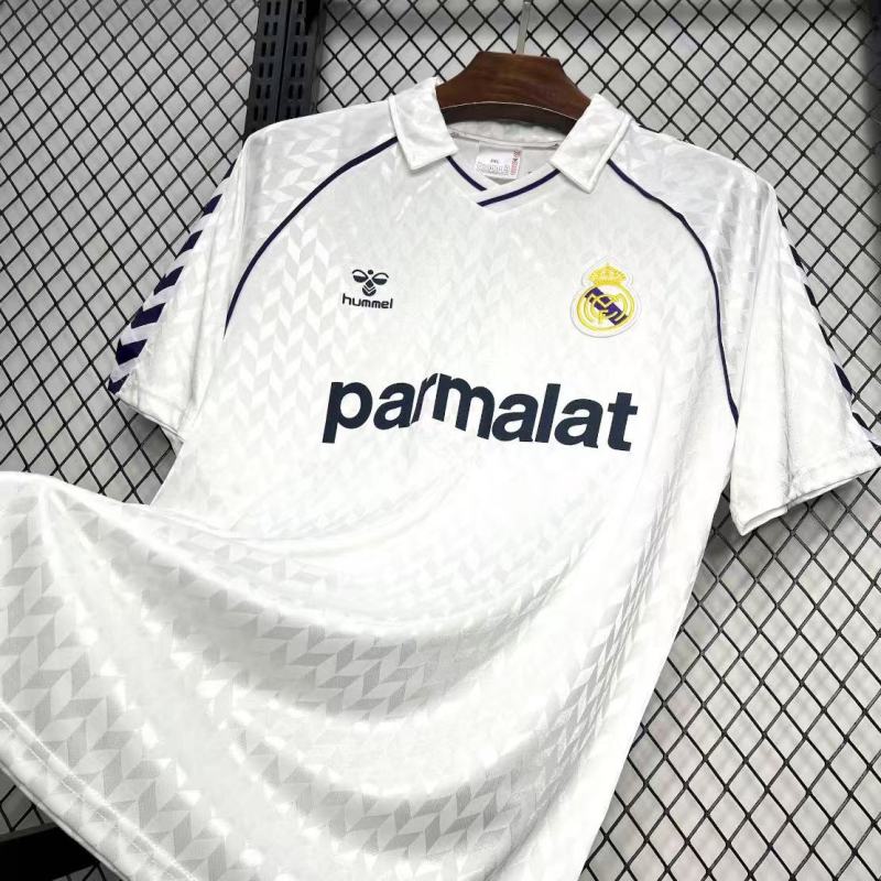 1988 Real Madrid Domicile Retro Jersey Retro Real Madrid