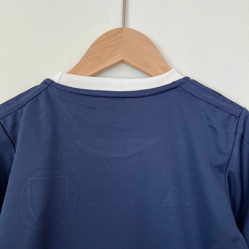 2023 Scotland Scotland 150th Anniversary Edition Navy Blue Football Shirt Kids