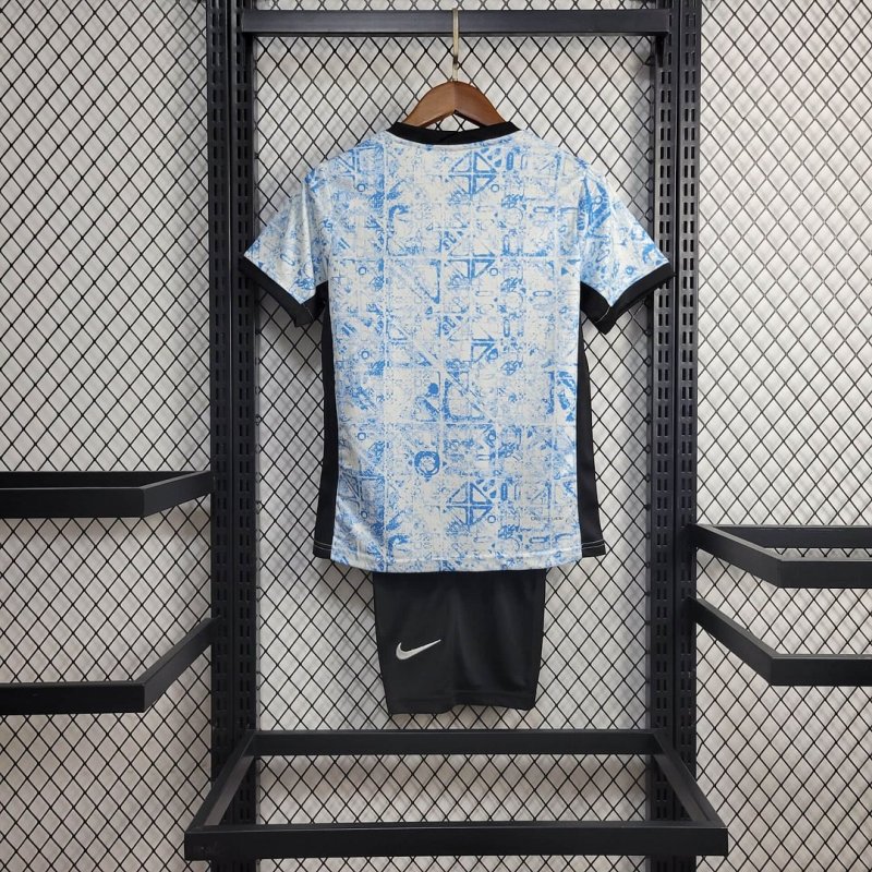 2024 Portugal Away Football Shirt Kids