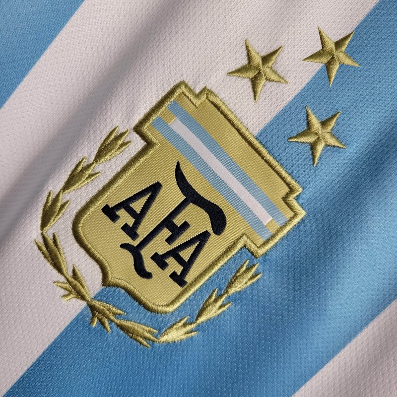 2022 Argentina Home Football Shirt