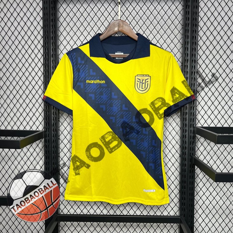 2024 Ecuador Home Football Shirt