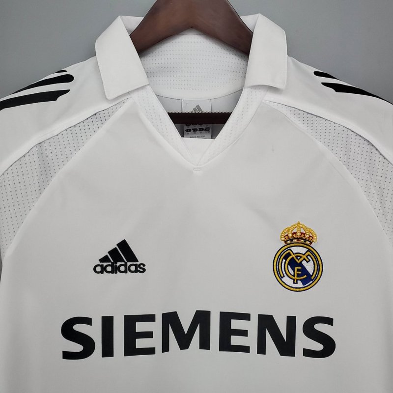 2005/2006 Retro Real Madrid Home Football Shirt
