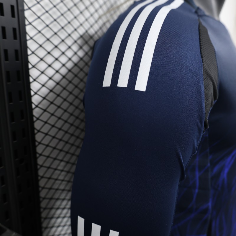 2024/2025 Player Edition Japan Home Long Sleeve Football Jersey