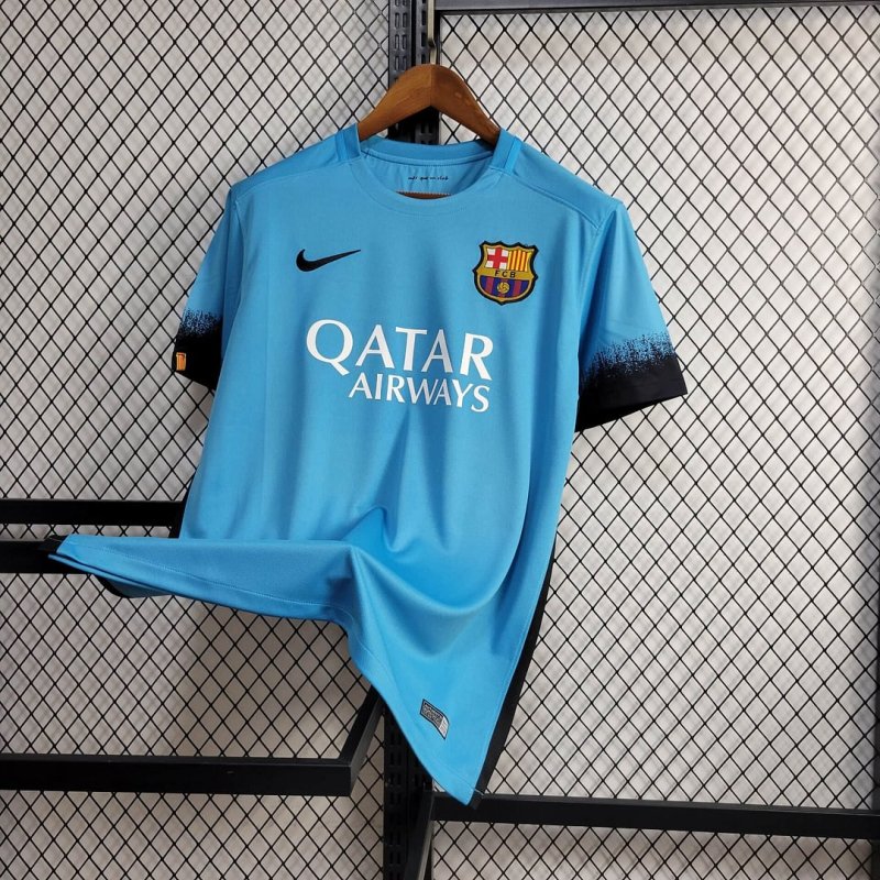 20152016 Retro Barcelona Third Away Football Shirt