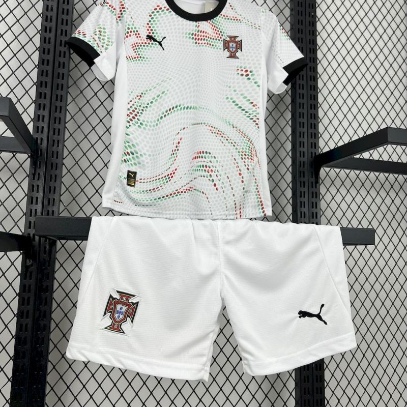 2025/2026 Portugal Away Football Shirt （Kids Size）