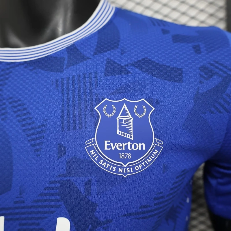 20242025 Player Version Everton Home Football Shirt