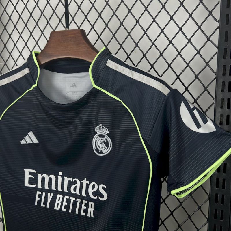 2025/26 Real Madrid Away Kit for Kids