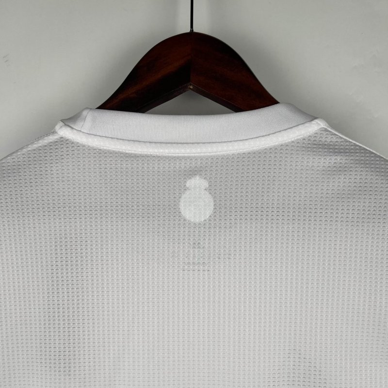 2015/2016 Retro Long Sleeve Real Madrid Home Football Shirt