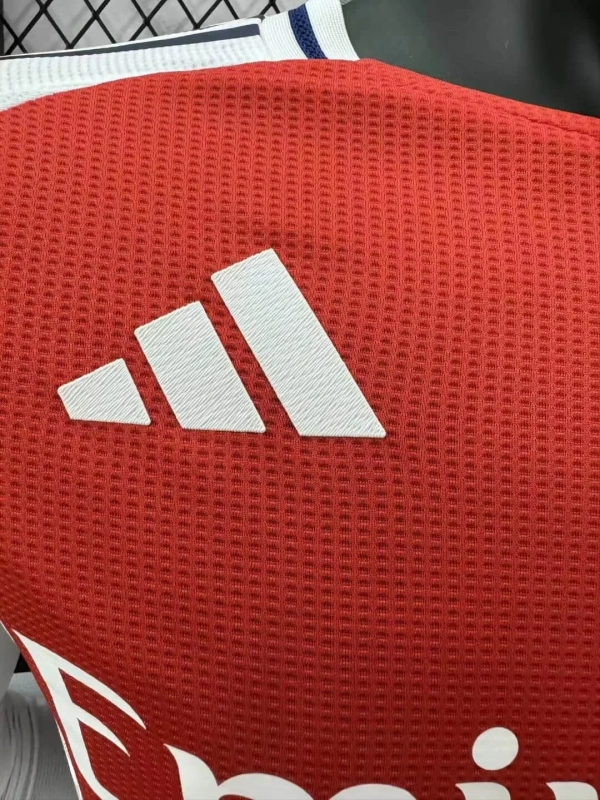 2024/2025 Long-Sleeve Player Version Arsenal Home Football Jersey