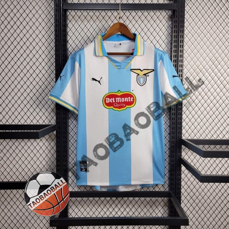 1999/2000 Retro Lazio Home Football Shirt
