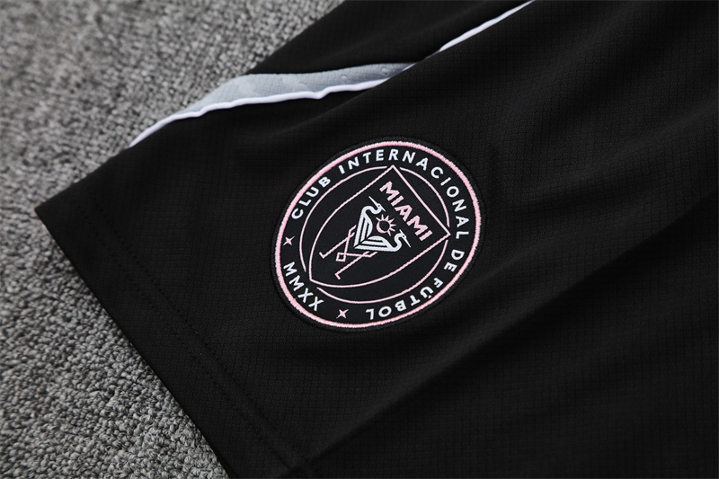 2025/26 Short Sleeve Miami Black Training Jersey(Kids Size)