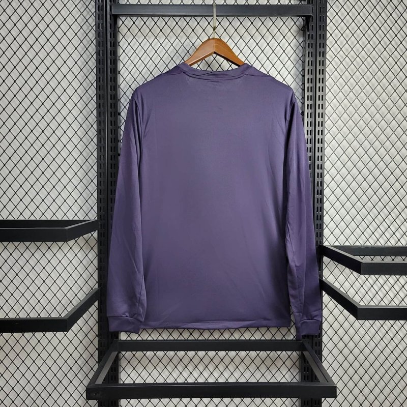 2024 Long Sleeve England Away Football Shirt