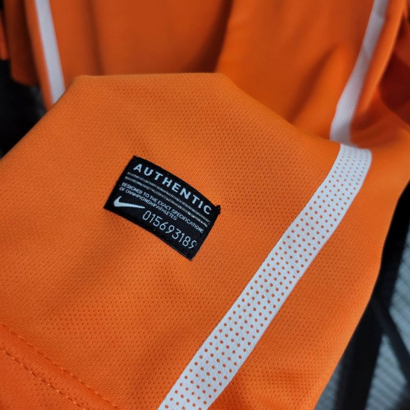 2010 Retro Netherlands Home Football Shirt