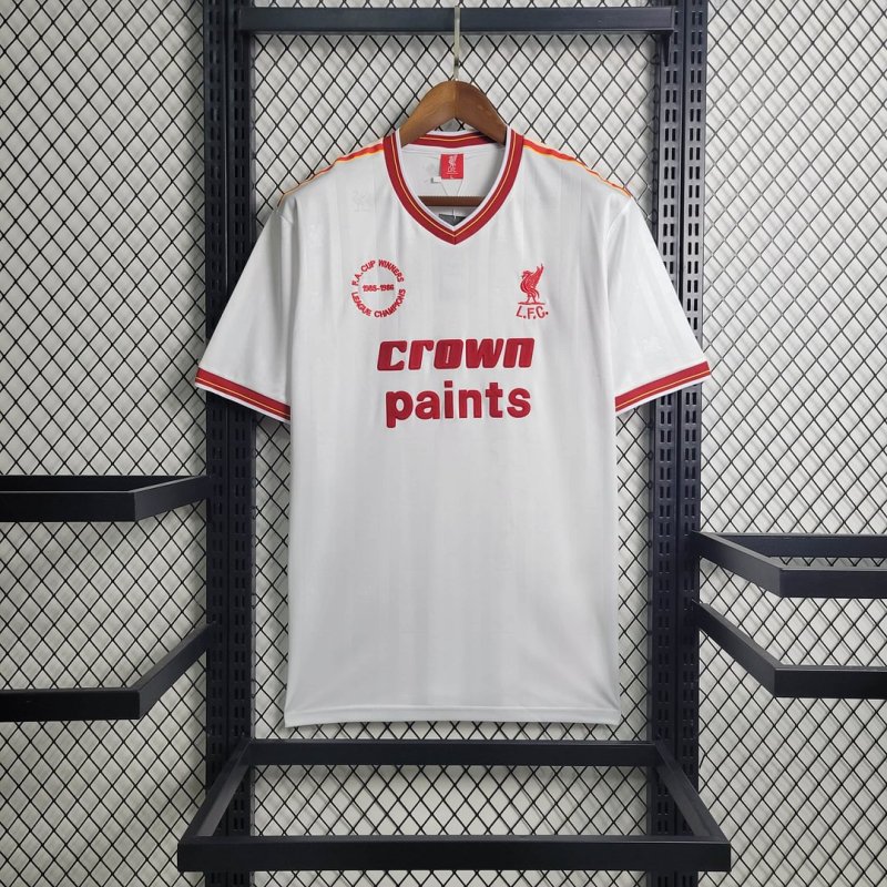 1985/1986 Retro Liverpool Away Football Shirt