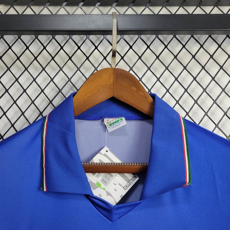 1990 Retro Italy Home Football Shirt