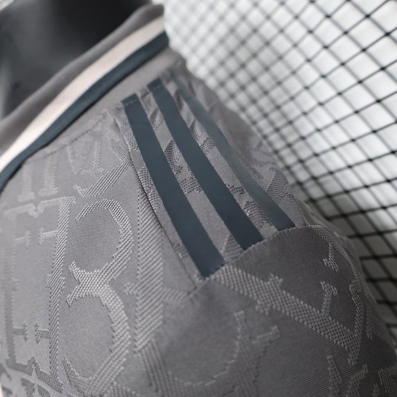 2024/2025 Long Sleeve Player Version Real Madrid Third Away Football Shirt