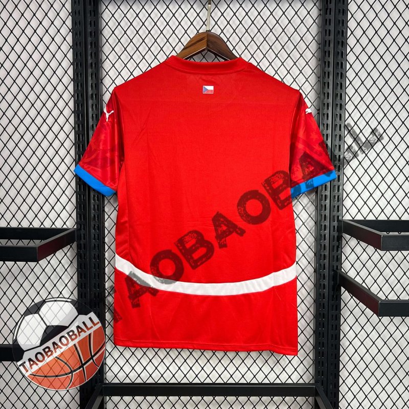 2024 Czech Republic Home Football Shirt