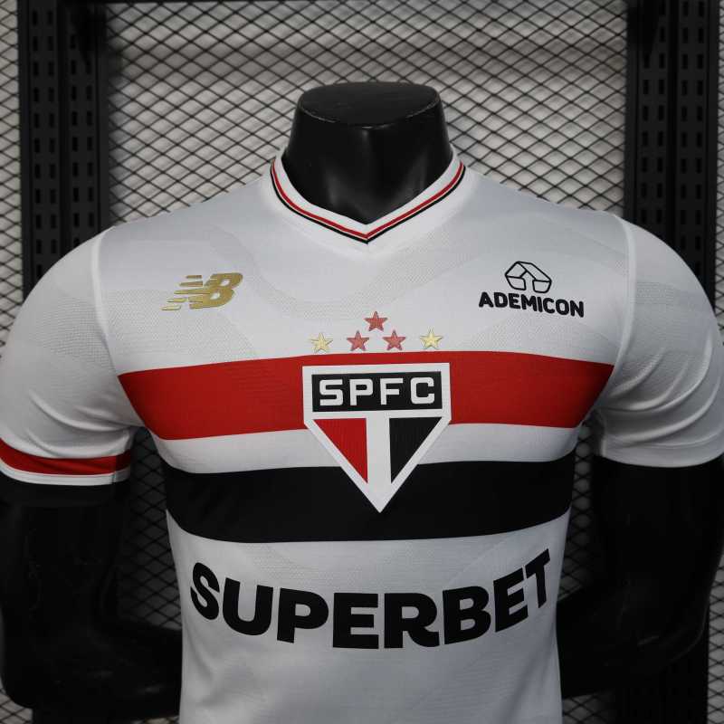 2025/2026 Sao Paulo Home Football Shirt (Player Edition)