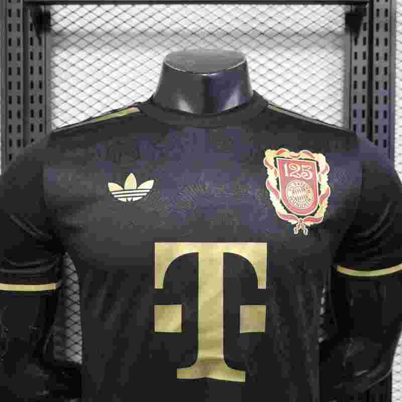 2025/2026 FC Bayern black 125th Anniversary Football Shirt
