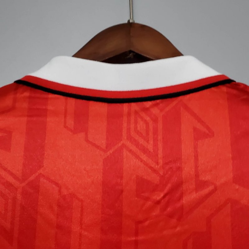 1992/1994 Retro Manchester United Home Football Shirt