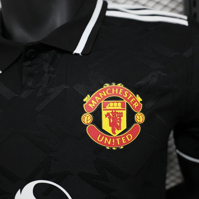 24/25 Player Manchester United Black Special Edition Soccer Jersey