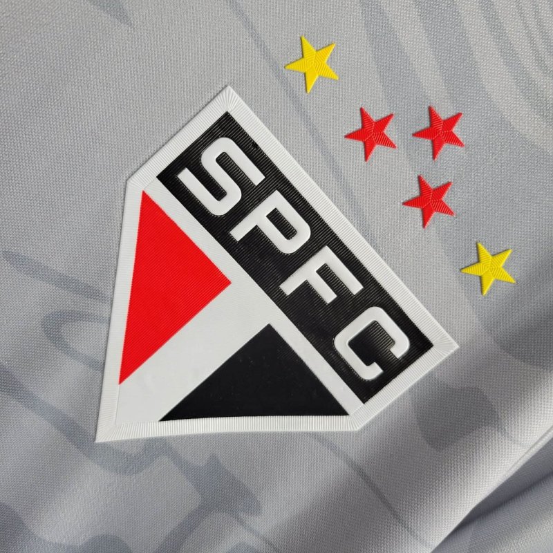 1:1 copy top quality 2024/2025 São Paulo Training Wear Grey Football Shirt
