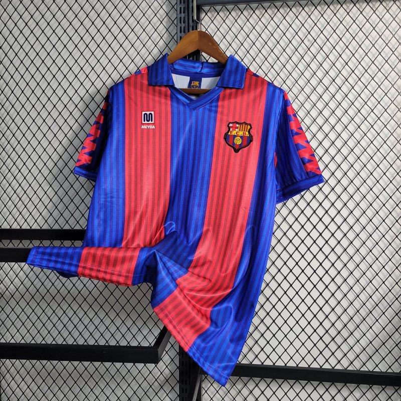 1989/1992 Retro Barcelona Home Football Shirt