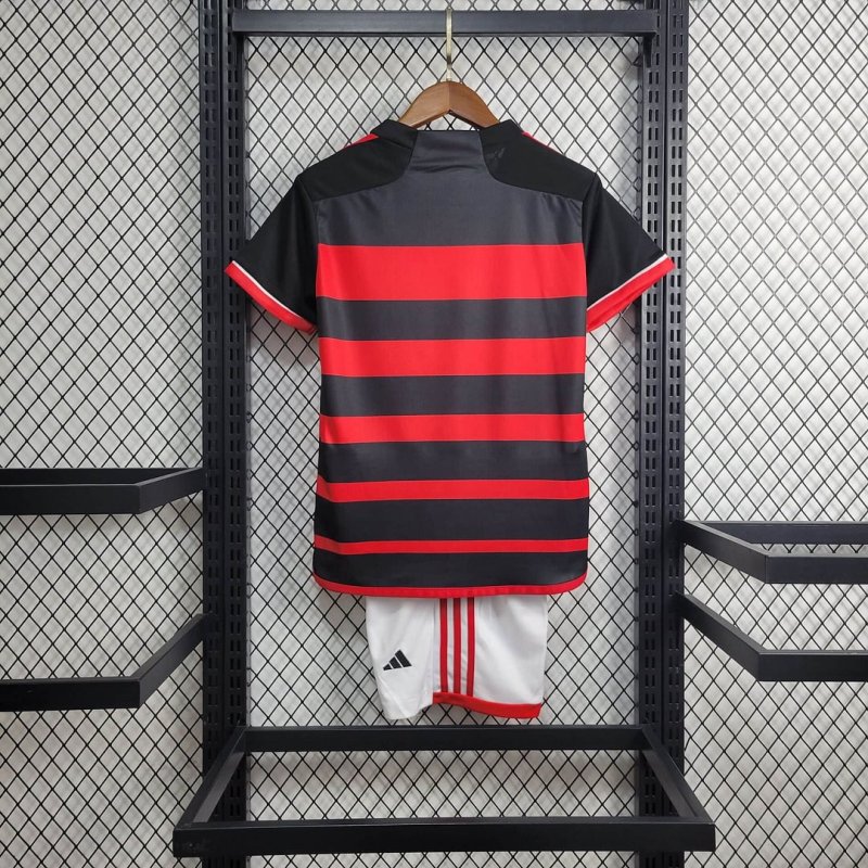 2024/2025 Flamengo Home Football Shirt Kids Size