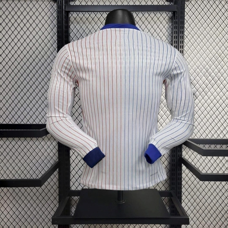2024 Player Version Long Sleeve France Away Football Shirt