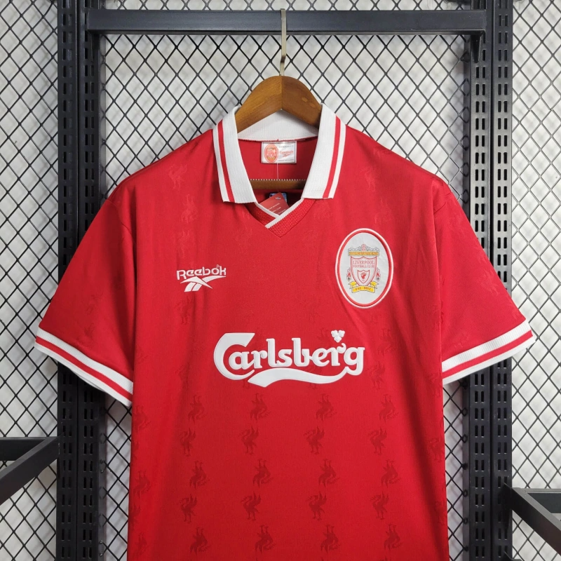 1996/1997 Retro Liverpool Home Football Shirt