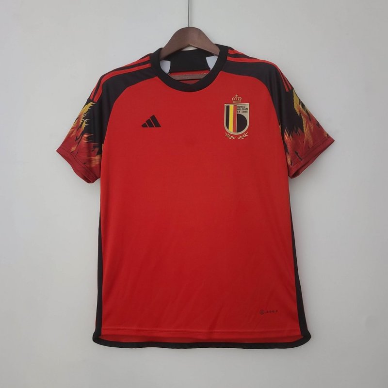 2022 Belgium Home Football Shirt
