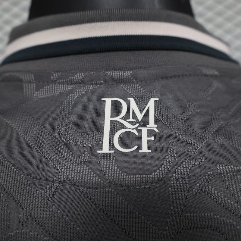 2024/2025 Long Sleeve Player Version Real Madrid Third Away Football Shirt