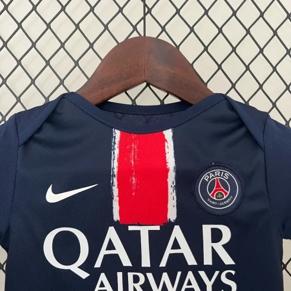 2024/25 Paris Saint-Germain Home Baby One-Piece Jersey