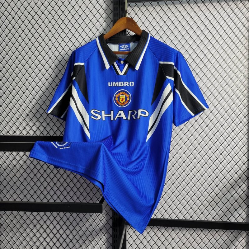 1996/1997 Retro Manchester United Away Football Shirt