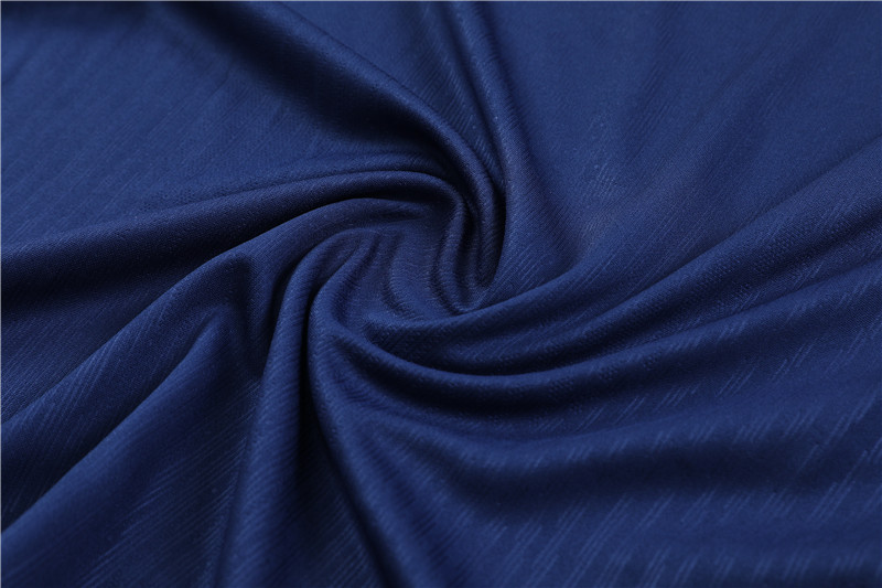 2024/2025 Player Edition Brazil Prematch Jersey Royal Blue Half-zip training suit Football Jersey