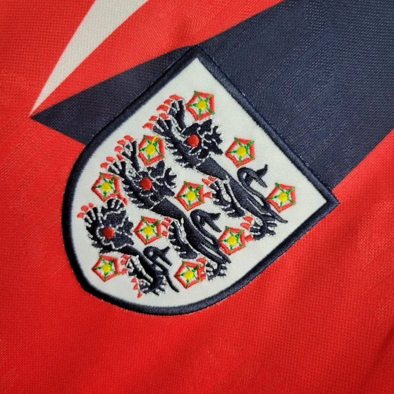1992 Retro England Away Football Shirt