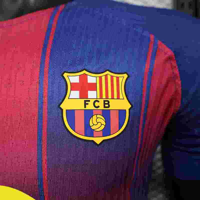 2025/2026 Barcelona Player Edition Home Football Shirt