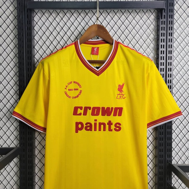 1981/1984 Retro Liverpool Away Football Shirt
