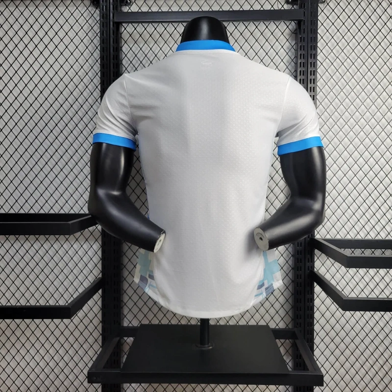 2024/2025 Player Version Olympique Marseille Home Football Shirt