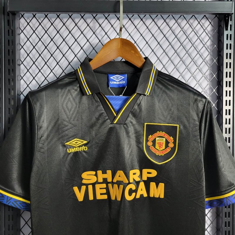 1993/1995 Retro Manchester United Away Football Shirt