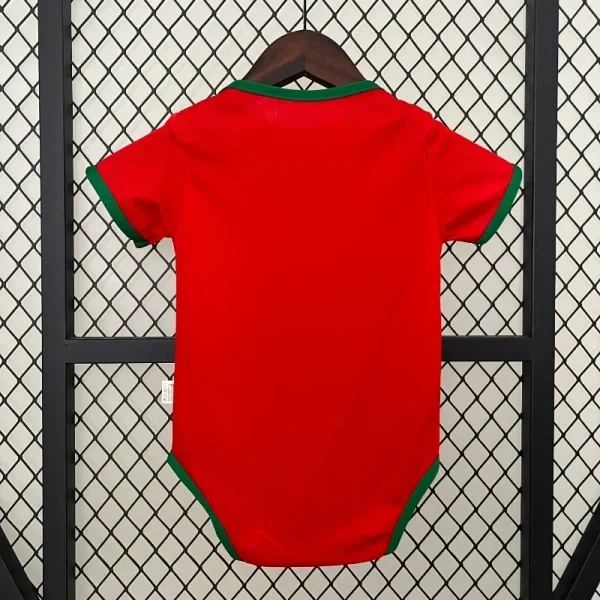 2024/25 Portugal National Team Home Baby One-Piece Jersey